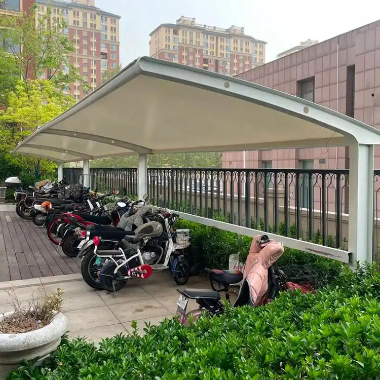 福泉市膜结构电动车棚